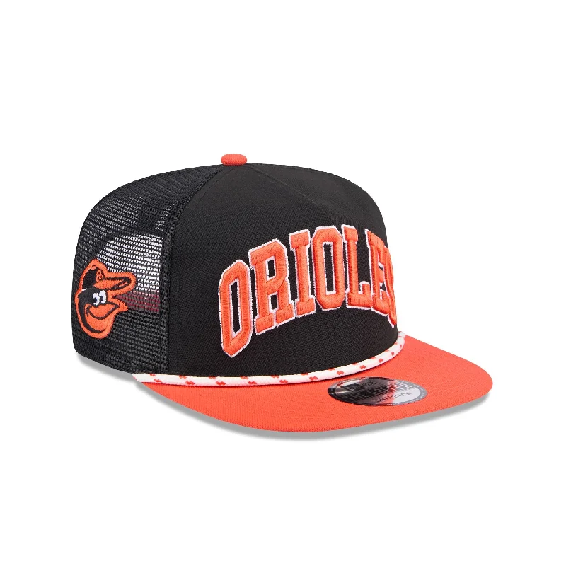 Men's casual gloves-Baltimore Orioles Throwback Golfer Hat