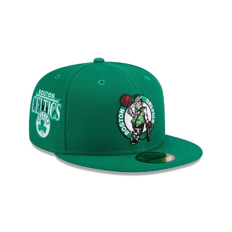 Men's classic baseball cap-Boston Celtics Throwback 59FIFTY Fitted Hat