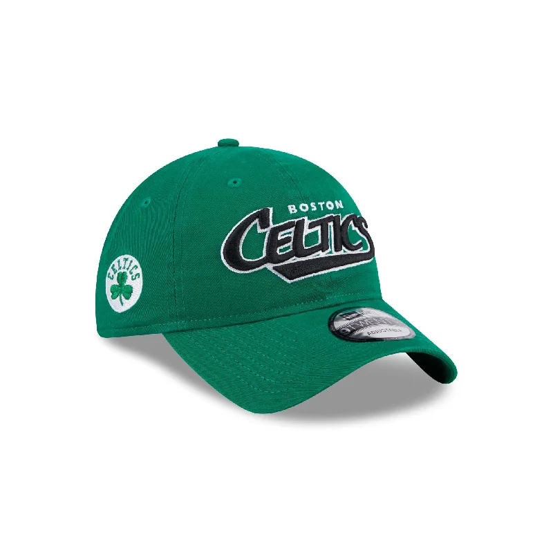 Men's durable scarf accessory-Boston Celtics Throwback 9TWENTY Adjustable Hat