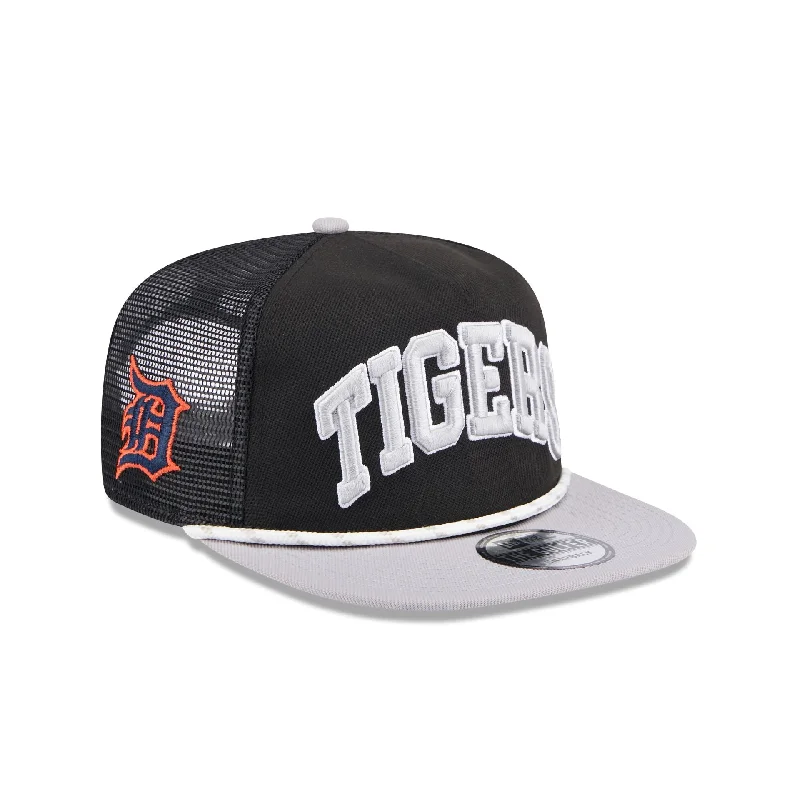 Men's leather belt accessory-Detroit Tigers Throwback Golfer Hat