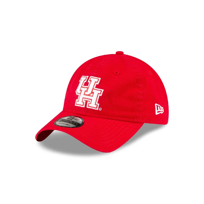 Men's soft wool gloves-Houston Cougars 9TWENTY Adjustable Hat