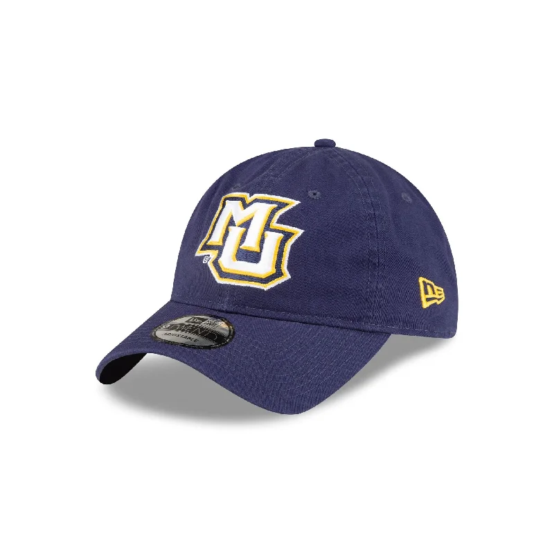 Men's casual gloves-Marquette Eagles 9TWENTY Adjustable Hat