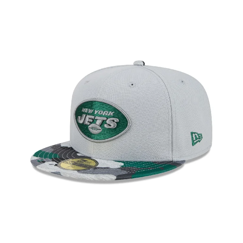 Men's leather belt accessory-New York Jets Active 59FIFTY Fitted Hat