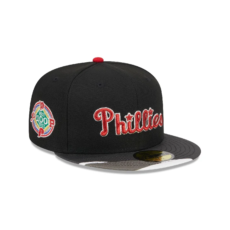 Men's elegant baseball cap-Philadelphia Phillies Metallic Camo 59FIFTY Fitted Hat