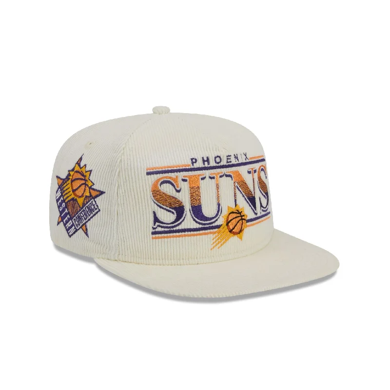 Men's elegant baseball cap-Phoenix Suns Throwback Corduroy Golfer Hat