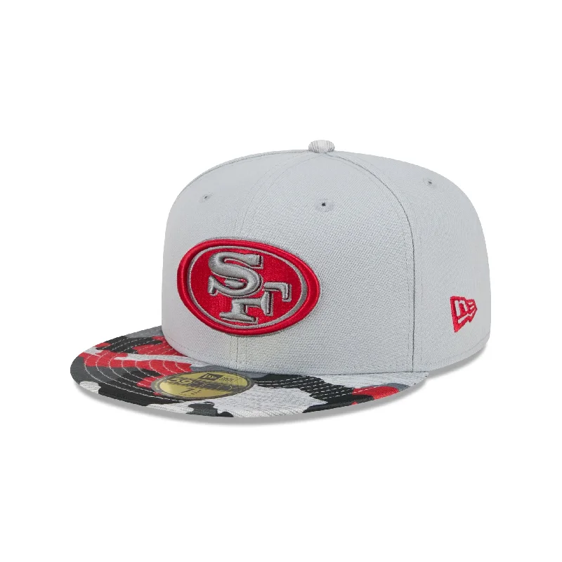 Men's casual leather wallet-San Francisco 49ers Active 59FIFTY Fitted Hat