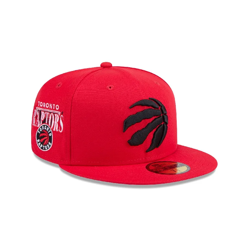 Men's stylish pocket square-Toronto Raptors Throwback 59FIFTY Fitted Hat