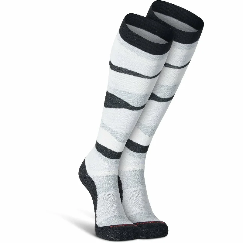 Men's modern cufflinks-Fox River Mens Drift Lightweight Over-the-Calf Ski Socks