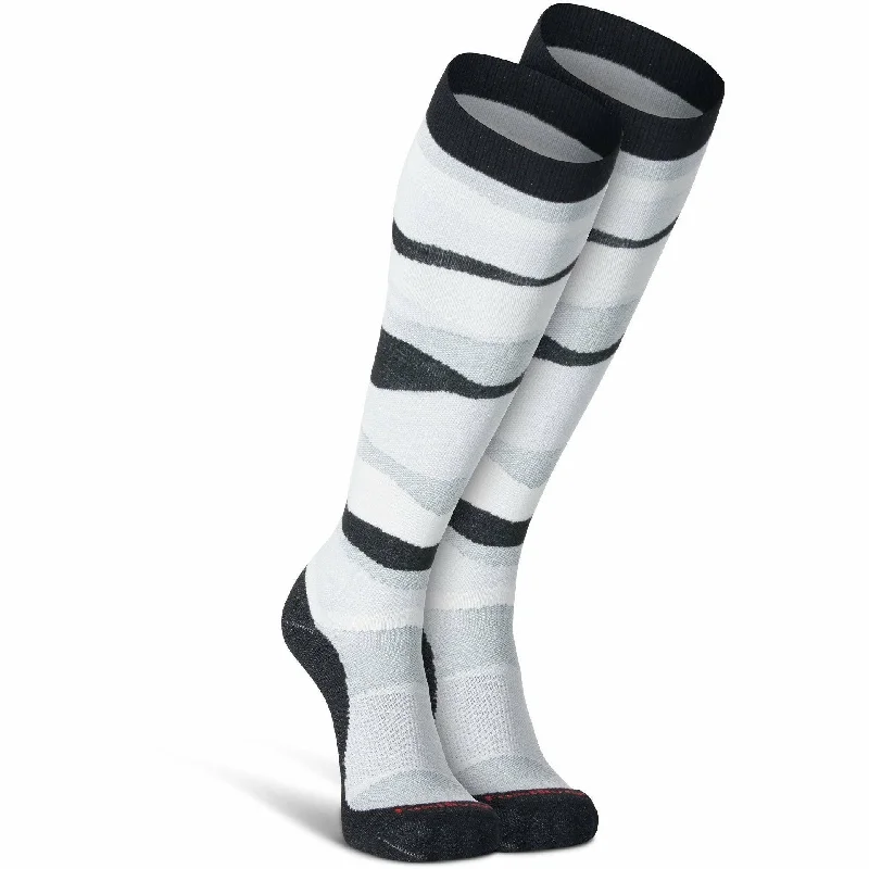 Men's slim pocket square-Fox River Mens Drift Ultra-Lightweight Over-the-Calf Ski Socks