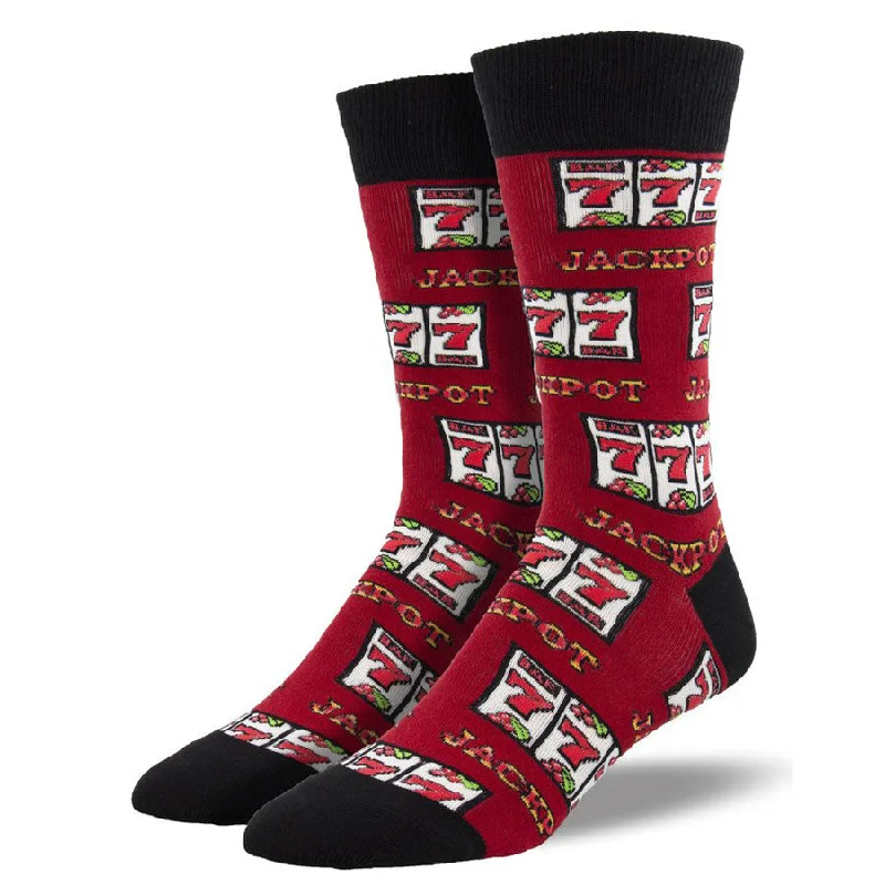 Men's trendy wristwatch-Men's Jackpot Socks