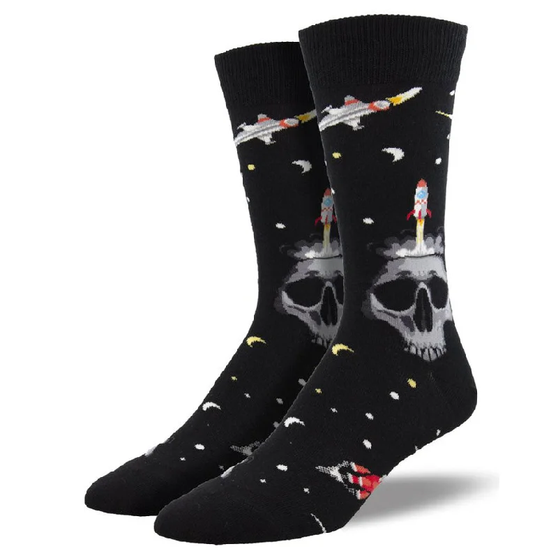 Men's modern scarf accessory-Men's Mind Blown Socks