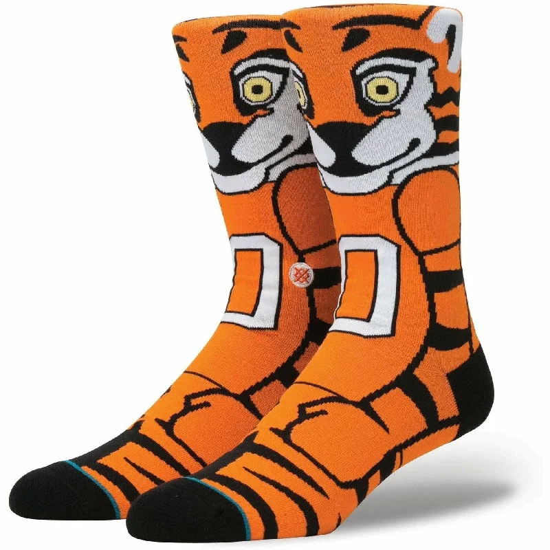 Men's elegant pocket square-Stance Mens College The Tiger NCAA Socks