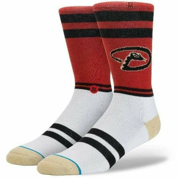 Men's soft silk tie-Stance Mens MLB Arizona Diamondbacks Socks