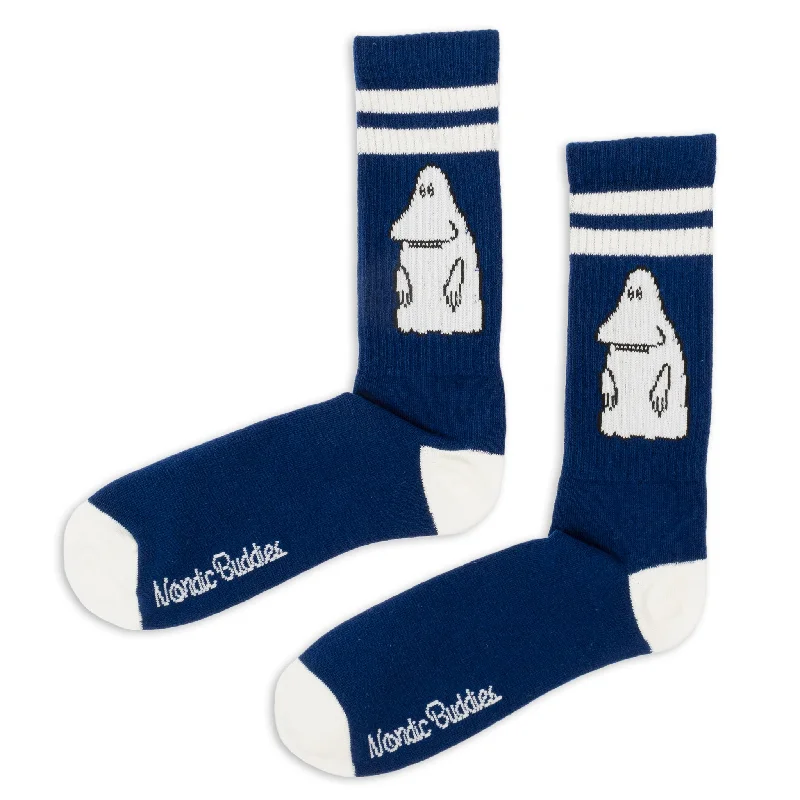 Men's stylish pocket square-The Groke Men Socks Hockey Championship Edition - Blue/White