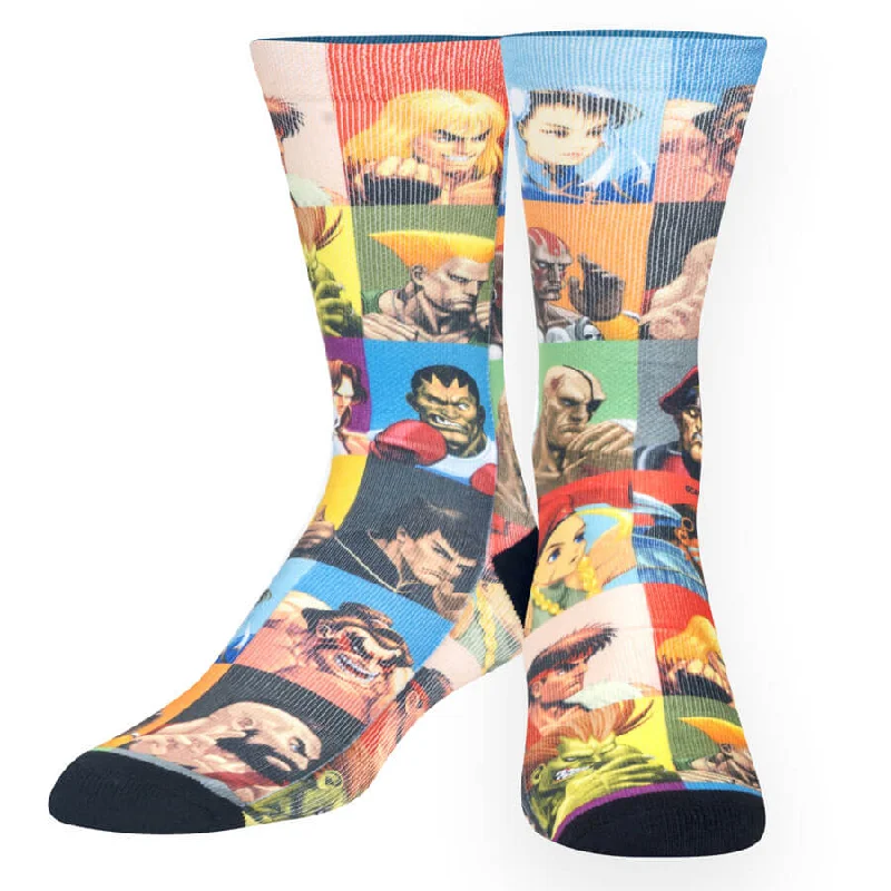 Men's stylish cotton socks-Unisex Street Fighter 'Select Your Fighter' Socks