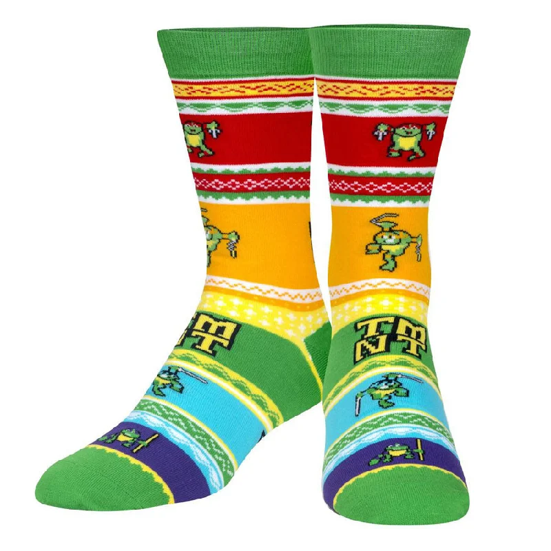 Men's luxury sunglasses-Unisex Teenage Mutant Ninja Turtles Sweater Socks