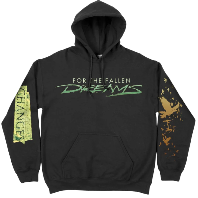 Men's lightweight zip-up hoodie-For The Fallen Dreams - Changes Hoodie