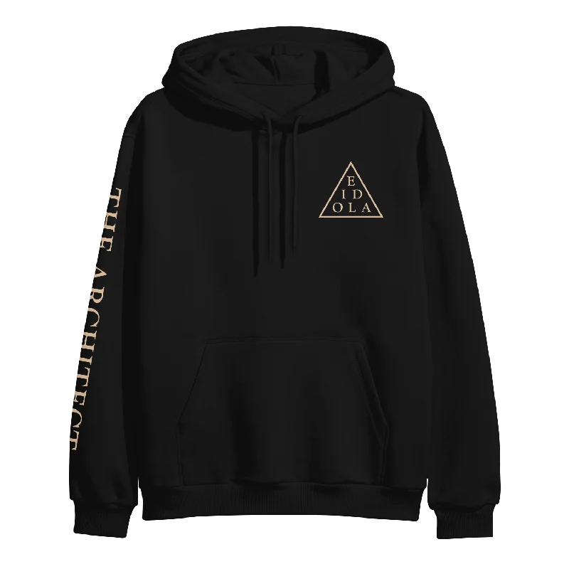 Men's stylish crew hoodie-Eidola - Triangle Hoodie