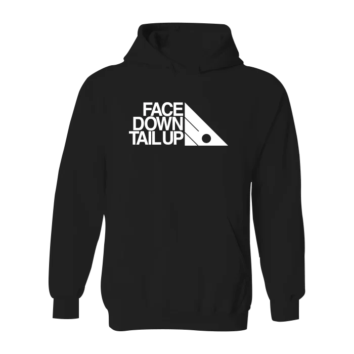 Men's slim graphic hoodie-#FACEDOWNTAILUP Classic Heavy Hoodie