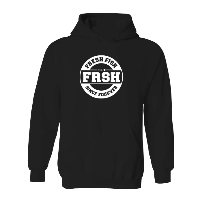 Men's durable athletic hoodie-#FRESHFISH Classic Heavy Hoodie