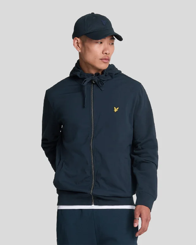 Men's stylish zip-up hoodie-Hybrid Zip Hoodie