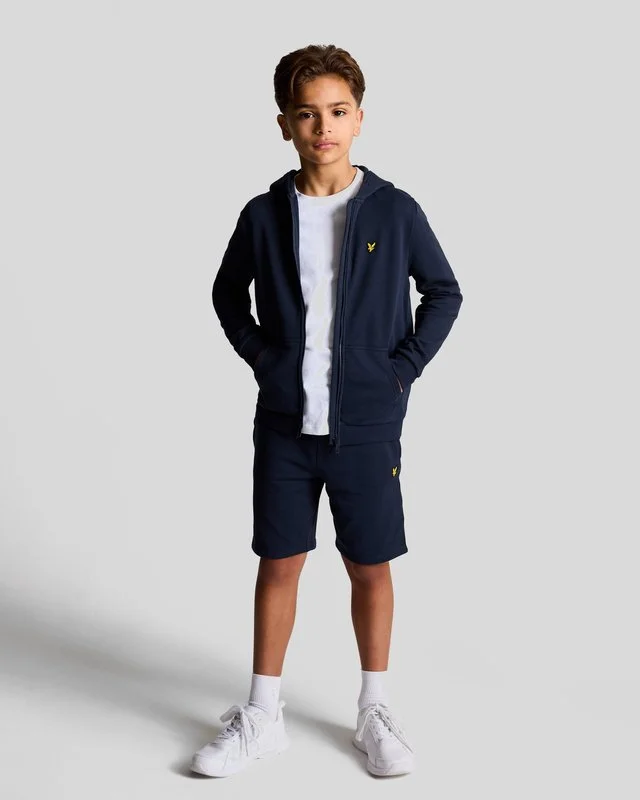 Men's stylish oversized hoodie-Kids Zip Through Hoodie