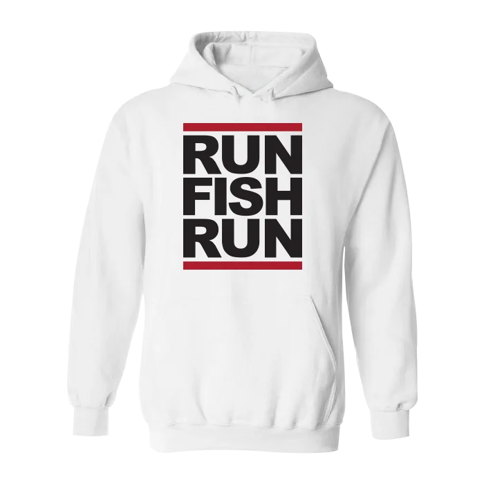 Men's lightweight pullover hoodie-#RUNFISHRUN Classic Heavy Hoodie