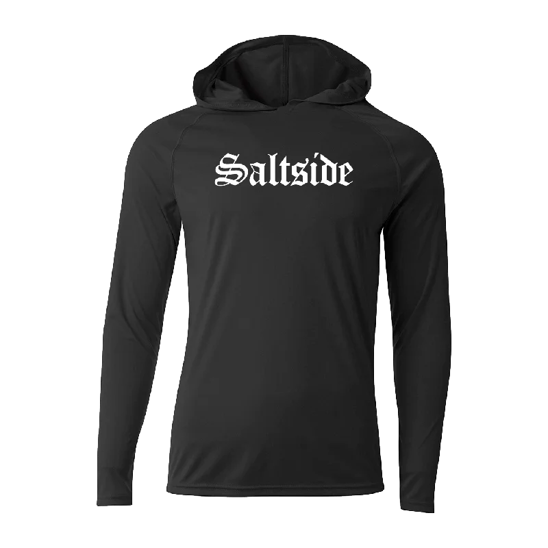 Men's lightweight cotton hoodie-#SALTSIDE Performance Long Sleeve Hoodie