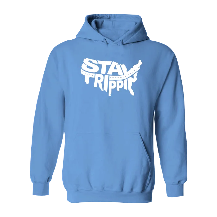 Men's warm oversized hoodie-#STAYTRIPPIN USA YOUTH Classic Heavy Hoodie