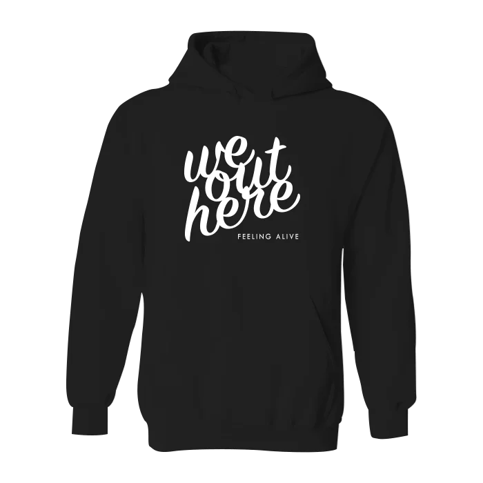 Men's warm zip-up sweatshirt-#WEOUTHERE Classic Heavy Hoodie