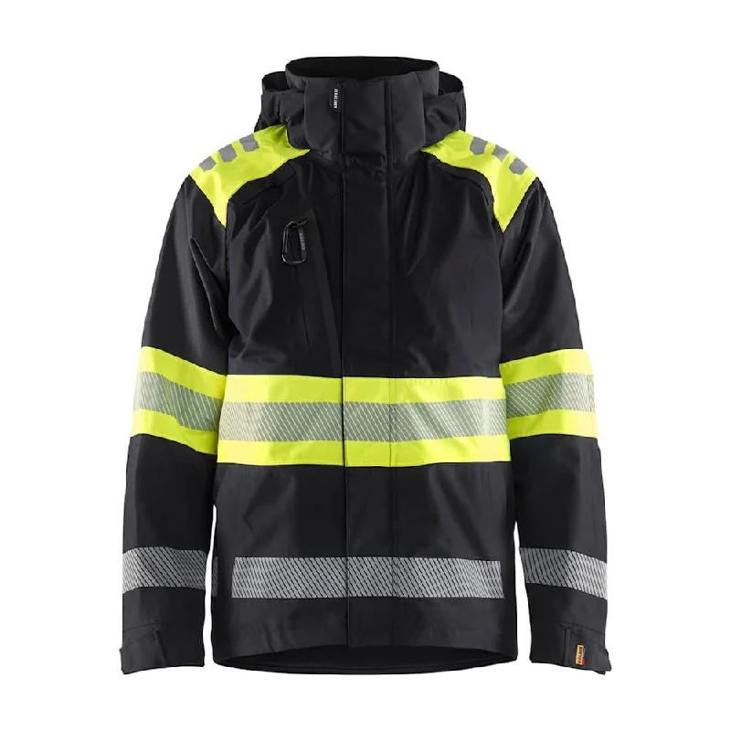 Men's lightweight quilted jacket-Blaklader 4420 Shell Jacket Hi-Vis