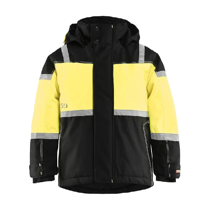 Men's classic utility jacket-Blaklader 4858 Children's Waterproof Winter Jacket