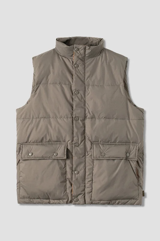 Men's modern quilted jacket-Down Vest (Olive)