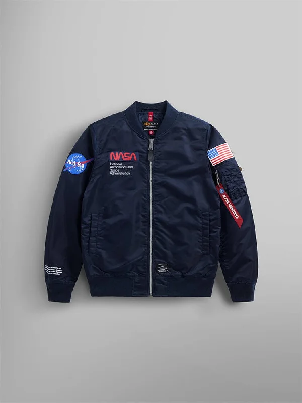 Men's modern rain jacket-L-2B NASA GEN II BOMBER JACKET