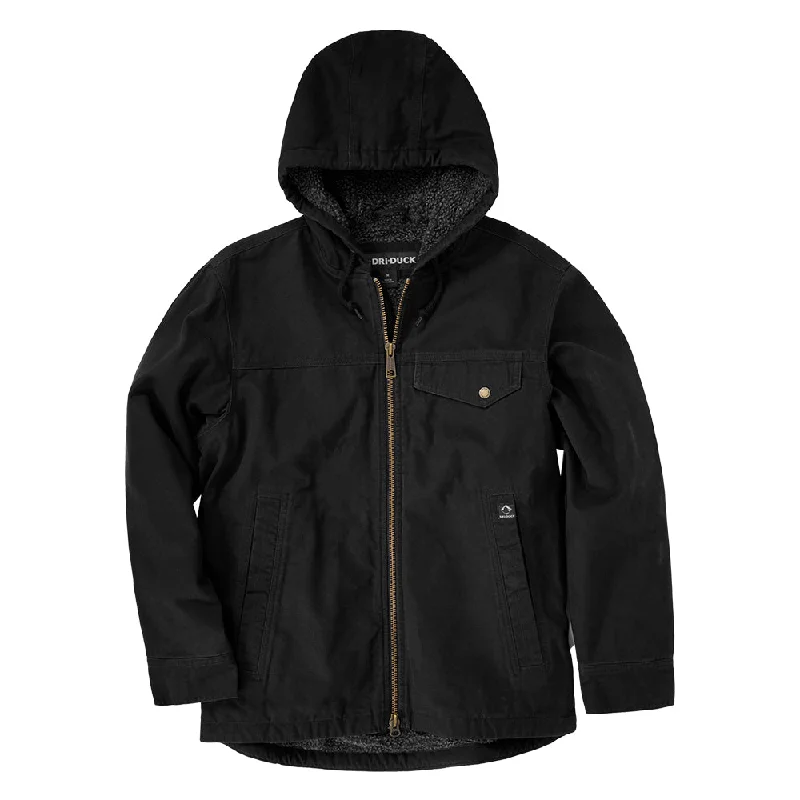 Men's trendy quilted jacket-Quest Canvas Work jacket