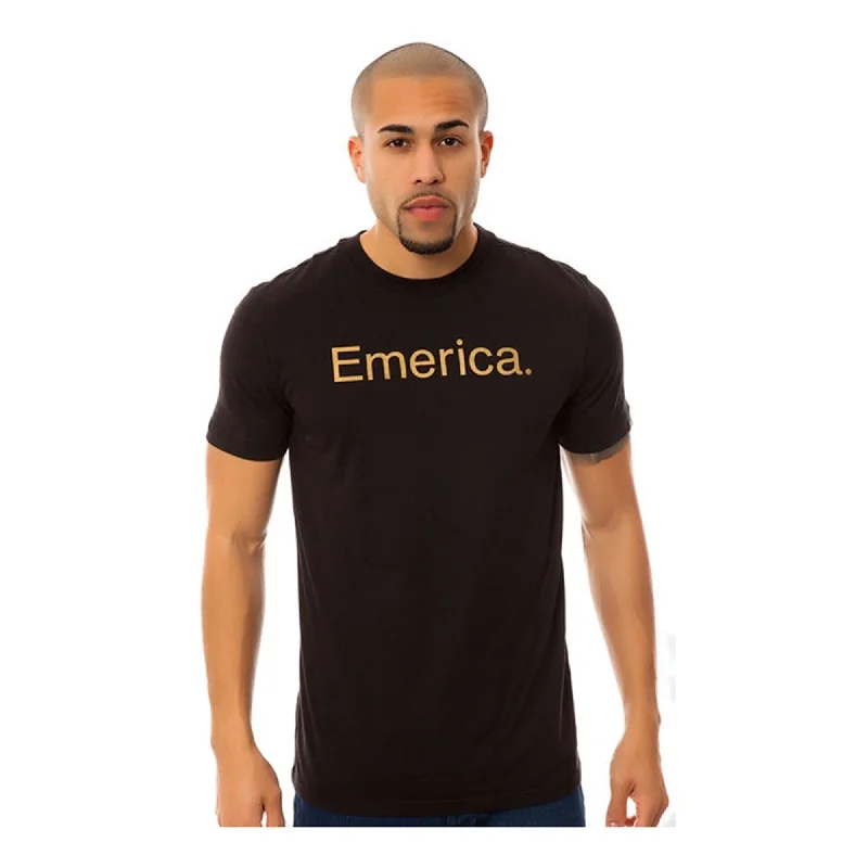 Men's short-sleeve affordable shirt-Emerica. Mens The Pure 12 Graphic T-Shirt, Black, Small