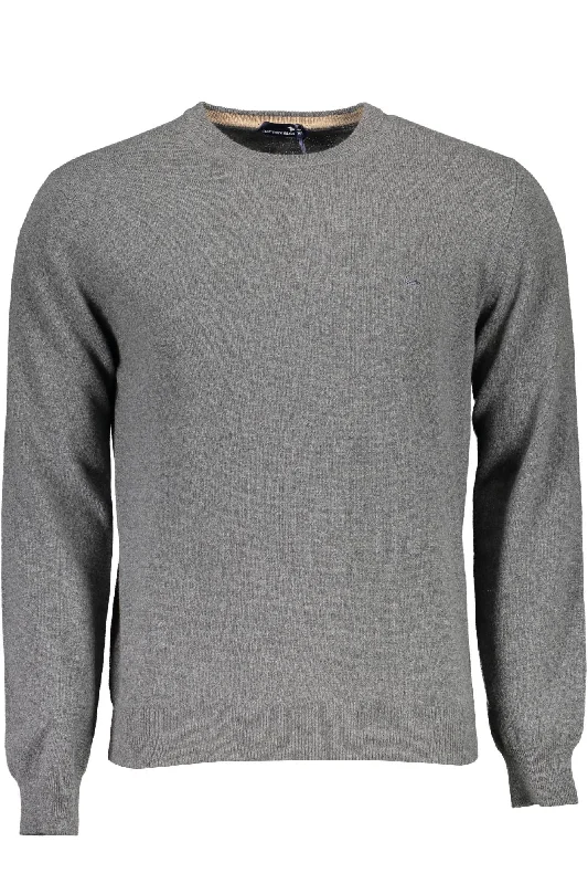 Men's slim fit pullover sweater-Harmont & Blaine Elegant  Wool-Cashmere Men's Men's Sweater