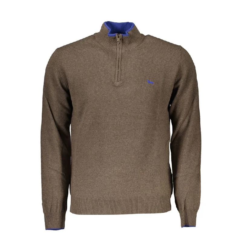 Men's modern crew neck sweater-Harmont & Blaine  Fabric Men's Sweater