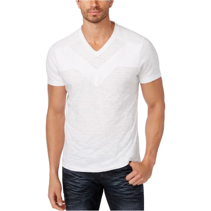 Men's short-sleeve casual breathable top-I-N-C Mens Pieced Basic T-Shirt