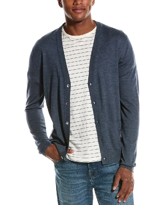 Men's cozy cashmere sweater-ISAIA Wool Cardigan