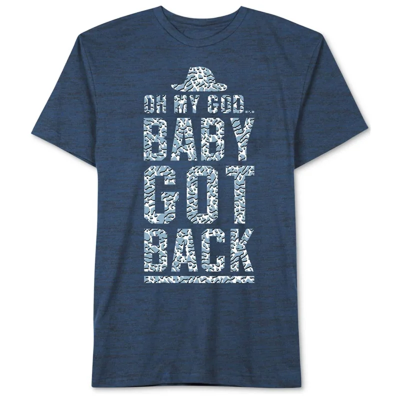 Men's short-sleeve retro style shirt-Lyric Culture Mens Baby Got Back Graphic T-Shirt