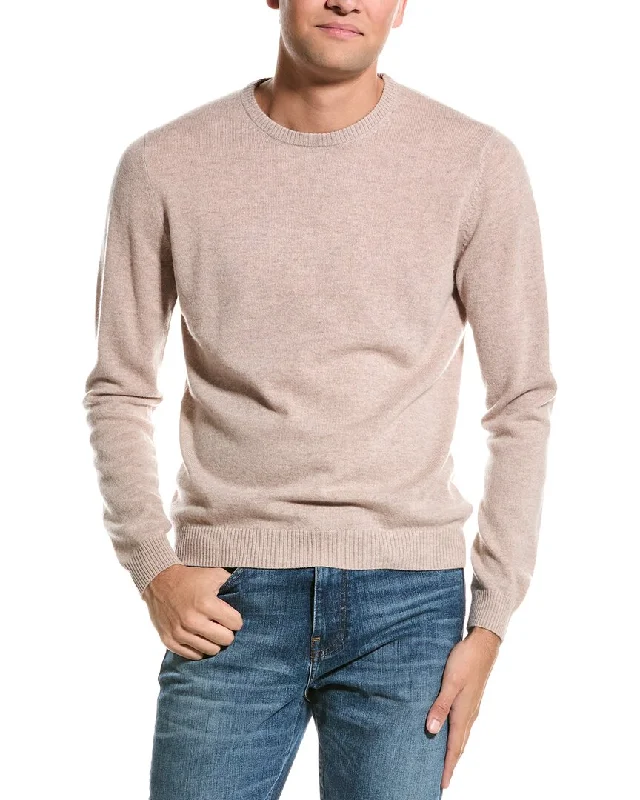 Men's soft crew neck sweater-Mette Crewneck Cashmere Sweater