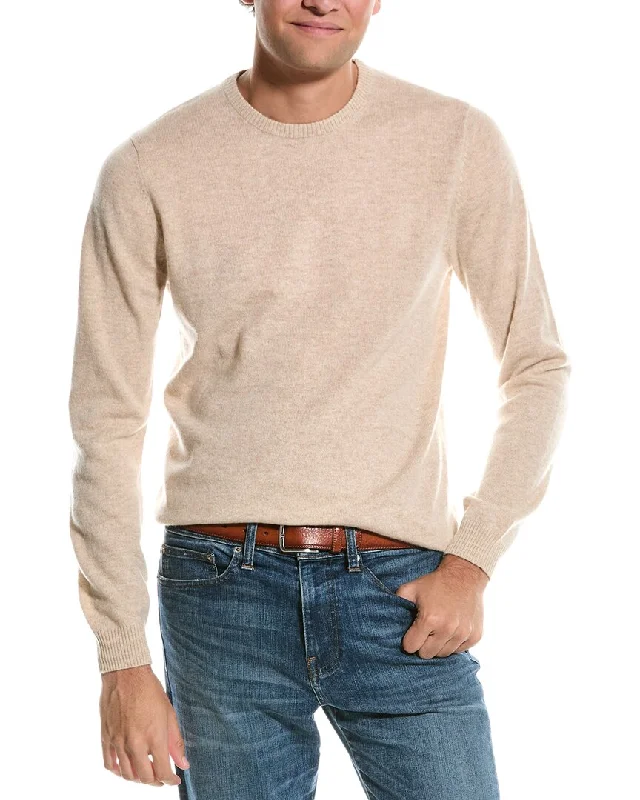 Men's luxury cashmere cardigan-Mette Crewneck Cashmere Sweater