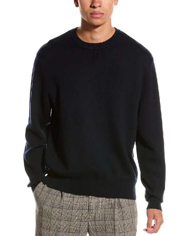 Men's luxury knit sweater-rag & bone York Wool-Blend Crewneck Sweater