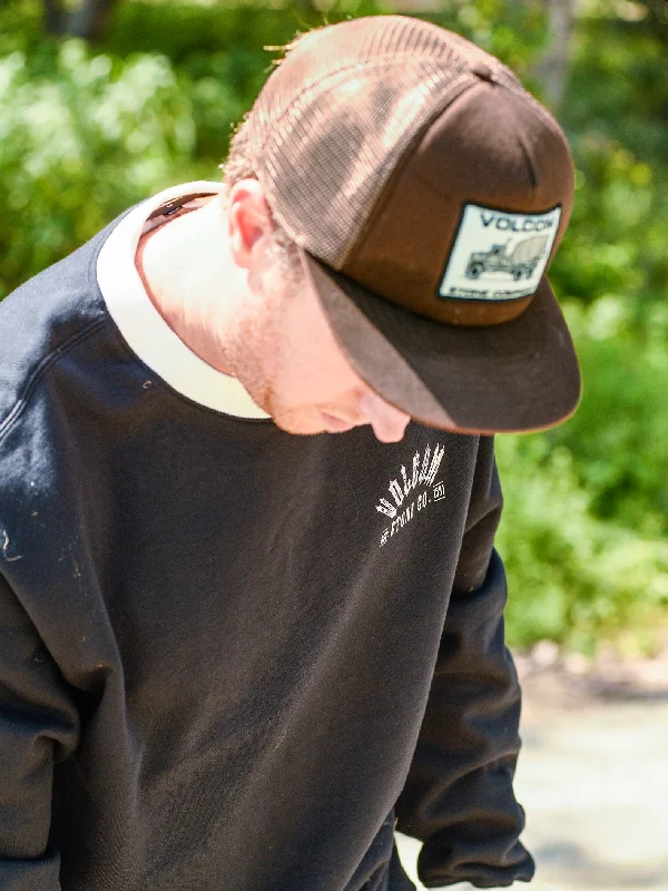 Men's short-sleeve breathable shirt-Skate Vitals Grant Taylor Hat - Dark Earth