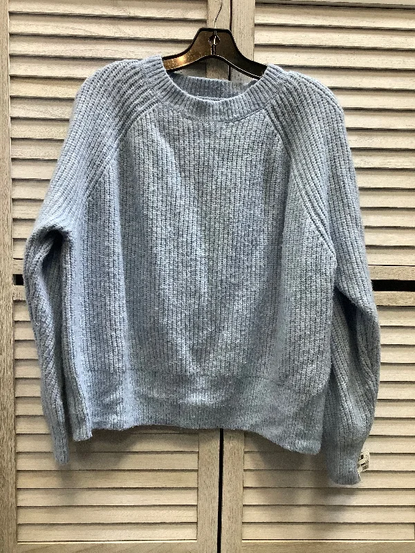 Men's cozy cashmere sweater-Sweater By Primark In Blue, Size: Xl