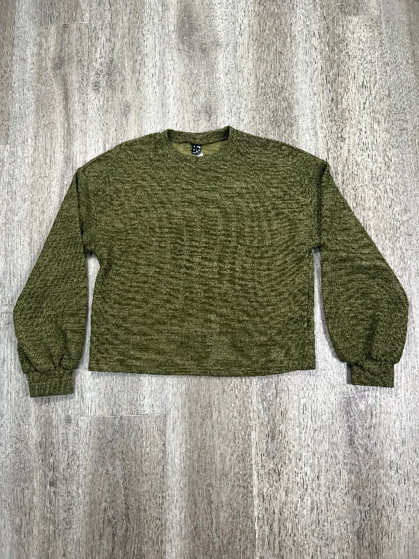 Men's stylish turtleneck pullover-Sweater By Shein In Green, Size: Xs