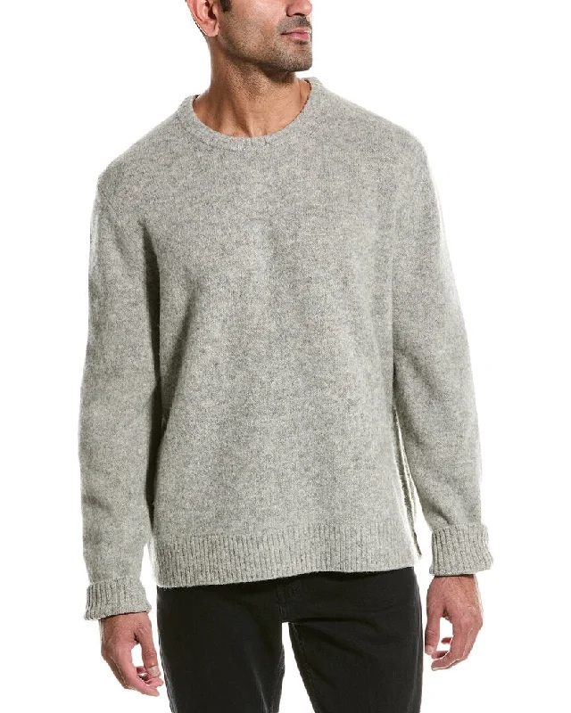 Men's breathable knit sweater-Todd Snyder Cambridge Wool Sweater