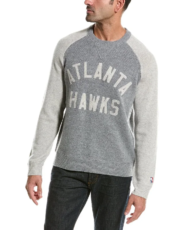 Men's casual turtleneck sweater-Todd Snyder X NBA Hawks Cashmere Sweater