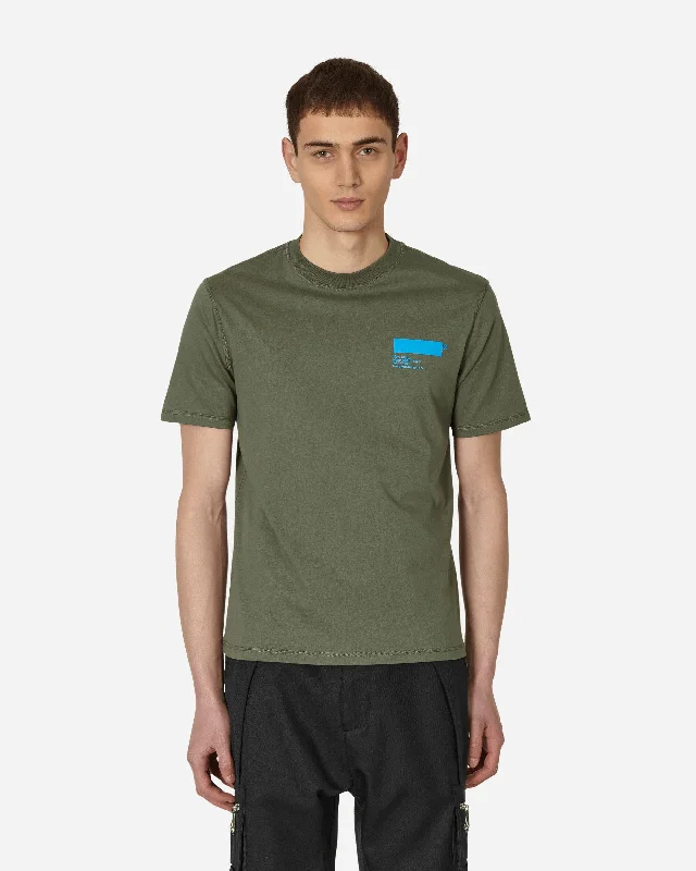 Men's short-sleeve casual cool tee-Standardised T-Shirt Green